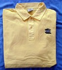 Yellow Desert Wash Pigment Dyed Jersey Polo